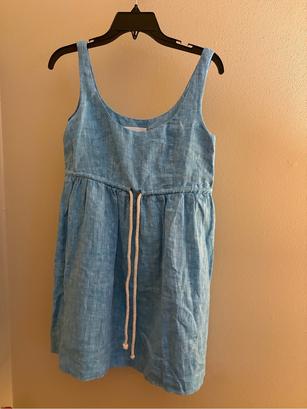 Pomander Place Turquoise Blue Mini Dress - Picture 4 of 4